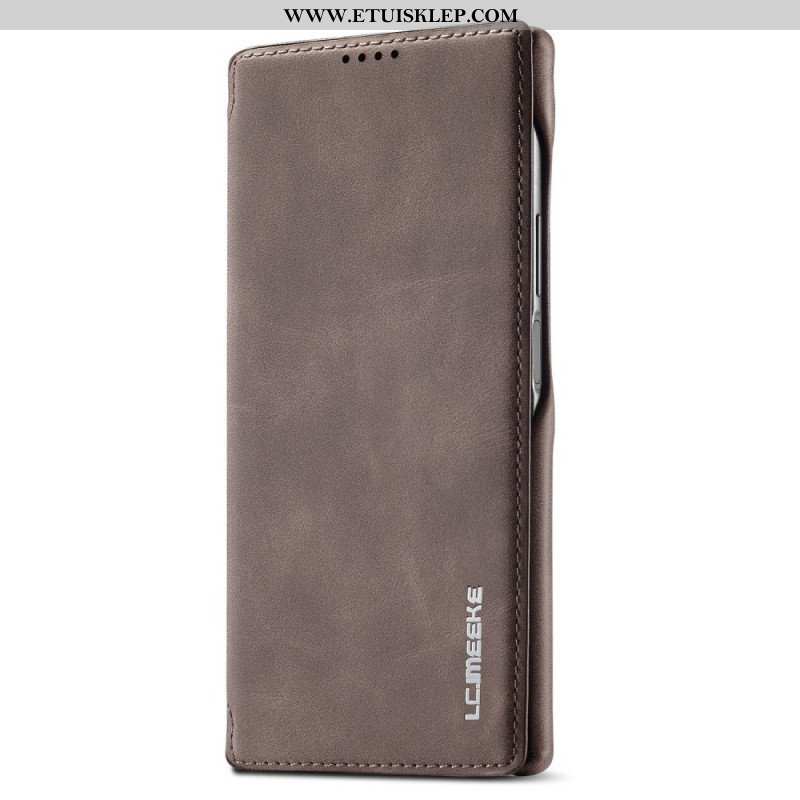 Etui Na Telefon do Samsung Galaxy S23 Ultra 5G Etui Folio Efekt Skóry Lc.imeeke Efekt Skóry